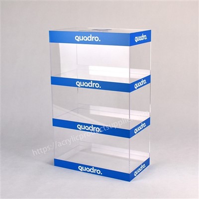 Counter kék akril Vaper Pods kijelző bolthoz